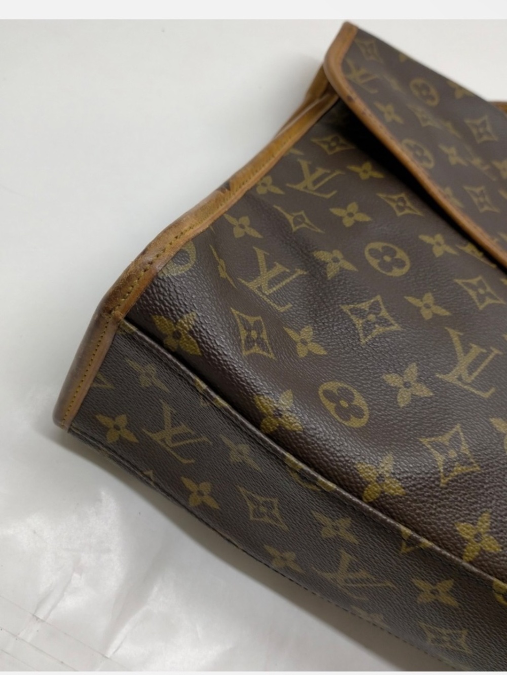 Authentic Louis Vuitton Bel Air MM Monogram Crossbody Shoulder Bag Vintage 1991 - Picture 6 of 11